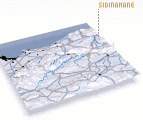 3d view of Sidi Namane