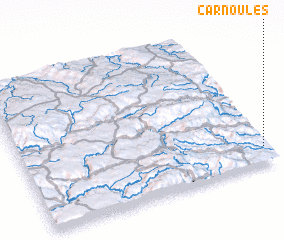 3d view of Carnoulès