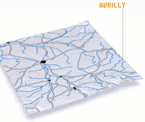 3d view of Avrilly