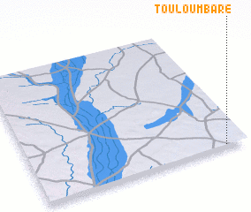 3d view of Touloum Baré