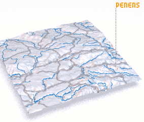 3d view of Pénens