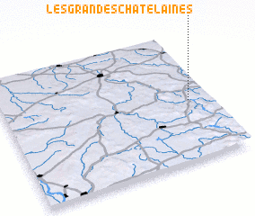 3d view of Les Grandes Châtelaines