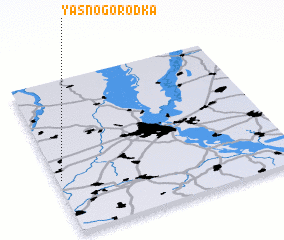 3d view of Yasnogorodka