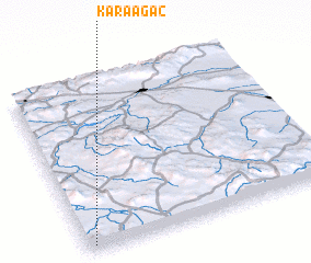 3d view of Karaağaç