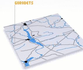 3d view of Gorodets