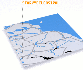 3d view of Staryy Beloostrov