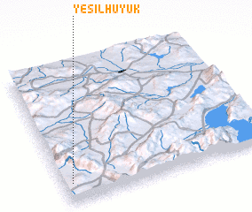 3d view of Yeşilhüyük