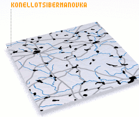 3d view of Konello Tsibermanovka