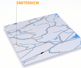 3d view of Shatnovichi