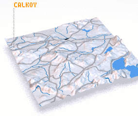 3d view of Çalköy