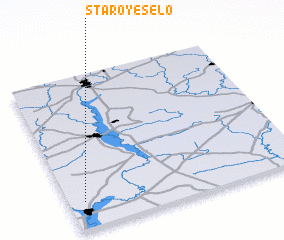 3d view of Staroye Selo