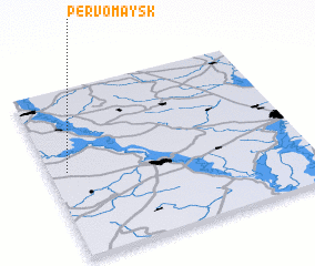 3d view of Pervomaysk