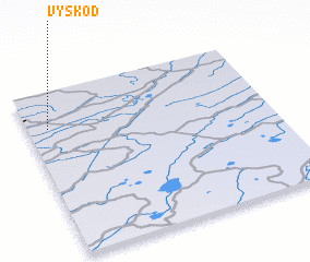 3d view of Vyskod\