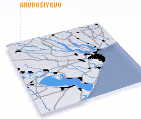 3d view of Amvrosiyevo