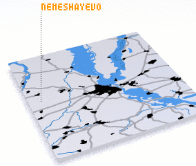 3d view of Nemeshayevo