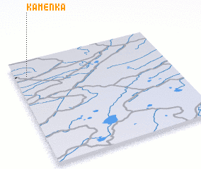 3d view of Kamenka