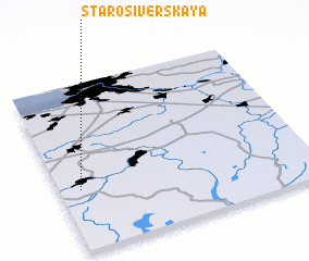 3d view of Starosiverskaya