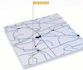 3d view of Brakovo