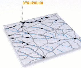 3d view of Dʼyaurovka