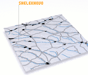 3d view of Shelekhovo