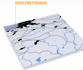 3d view of Konstantinovka