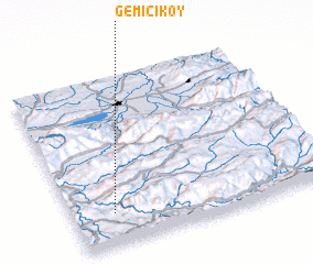 3d view of Gemiciköy