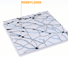 3d view of Mikhaylovka