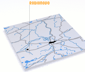 3d view of Rodionovo