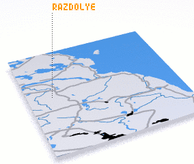 3d view of Razdol\