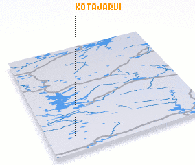 3d view of Kotajärvi