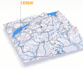 3d view of Çendik