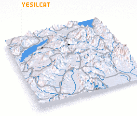 3d view of Yeşilçat