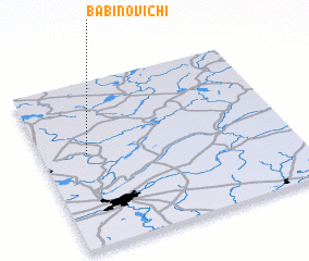 3d view of Babinovichi