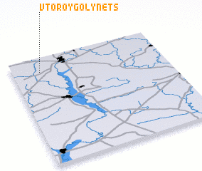 3d view of Vtoroy Golynets