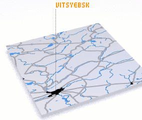 3d view of Vitsyebsk