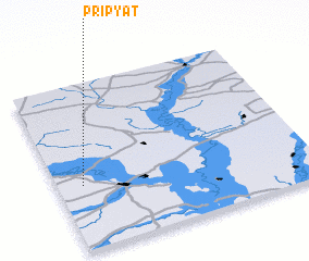 3d view of Pripyatʼ