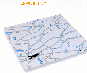 3d view of Lapushnitsy