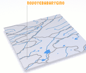 3d view of Novoye Babarygino