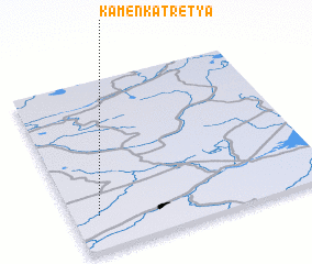 3d view of Kamenka Tret\