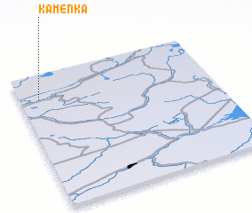 3d view of Kamenka