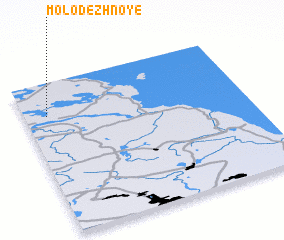 3d view of Molodëzhnoye