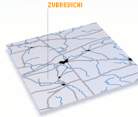 3d view of Zubrevichi