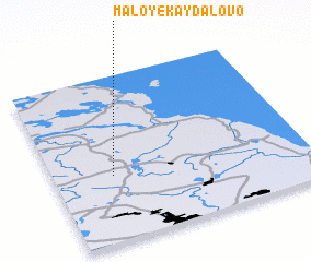 3d view of Maloye Kaydalovo