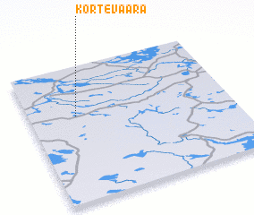 3d view of Kortevaara