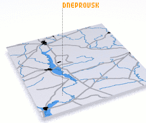 3d view of Dneprovsk