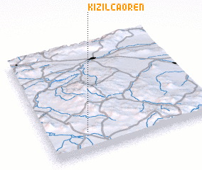 3d view of Kızılcaören