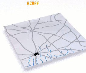 3d view of Azḩaf