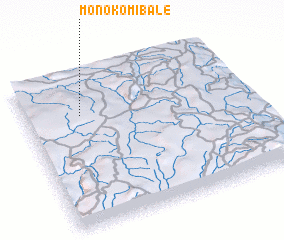 3d view of Monoko-Mibale