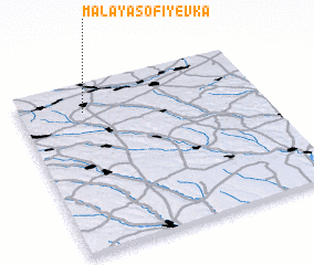 3d view of Malaya Sofiyevka