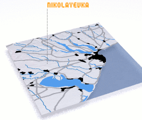 3d view of Nikolayevka